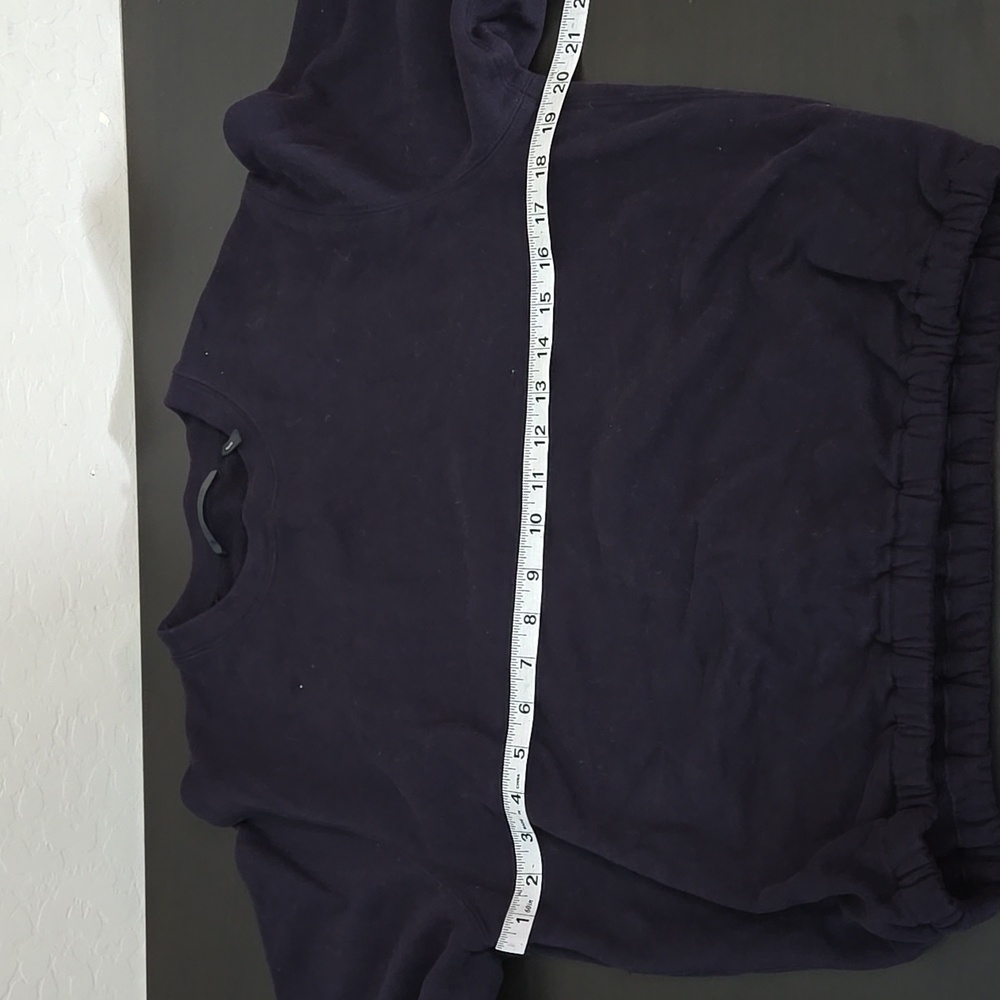 Helmut Lang Vintage Terry Cloth Elastic Hem Adjustable Sleeves Blue Size XS - Picture 11 of 12